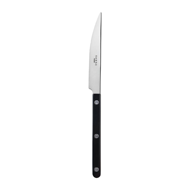 Sabre Bistrot Brilliant Black Table Knife