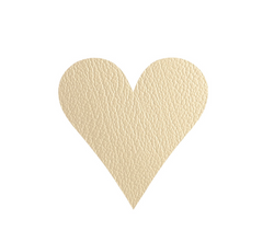 Lind DNA Heart Coasters - Gold