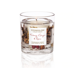 Stoneglow Scented Gel Candle In Glass