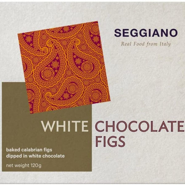 Seggiano Baked Figs in White Chocolate