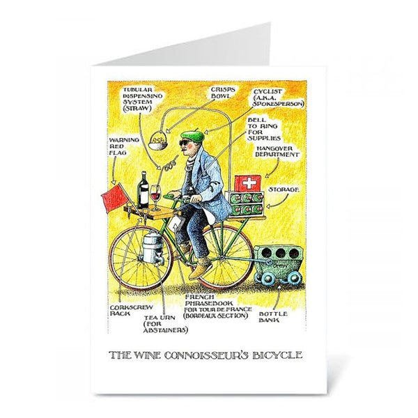Simon Drew Card - Bicycle