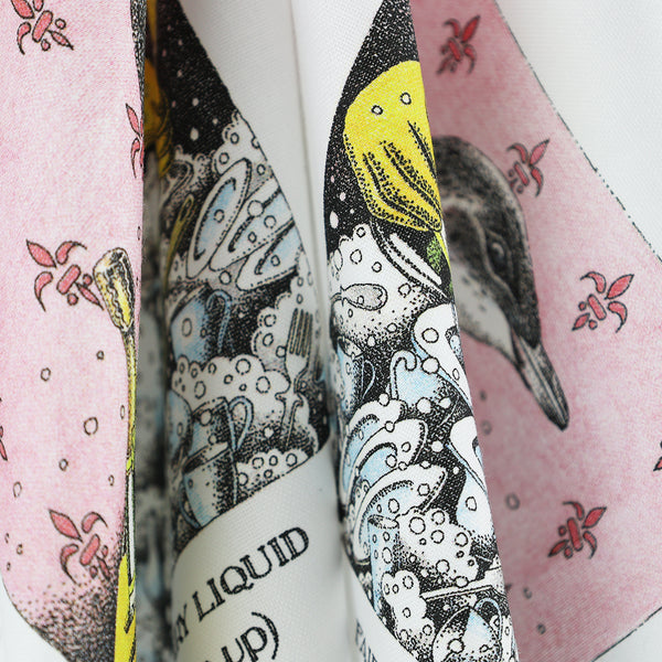 Simon Drew Tea Towels - Penguin