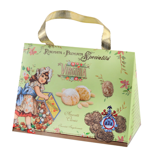 Soft Virginia Amaretti Gift Bag - Almond