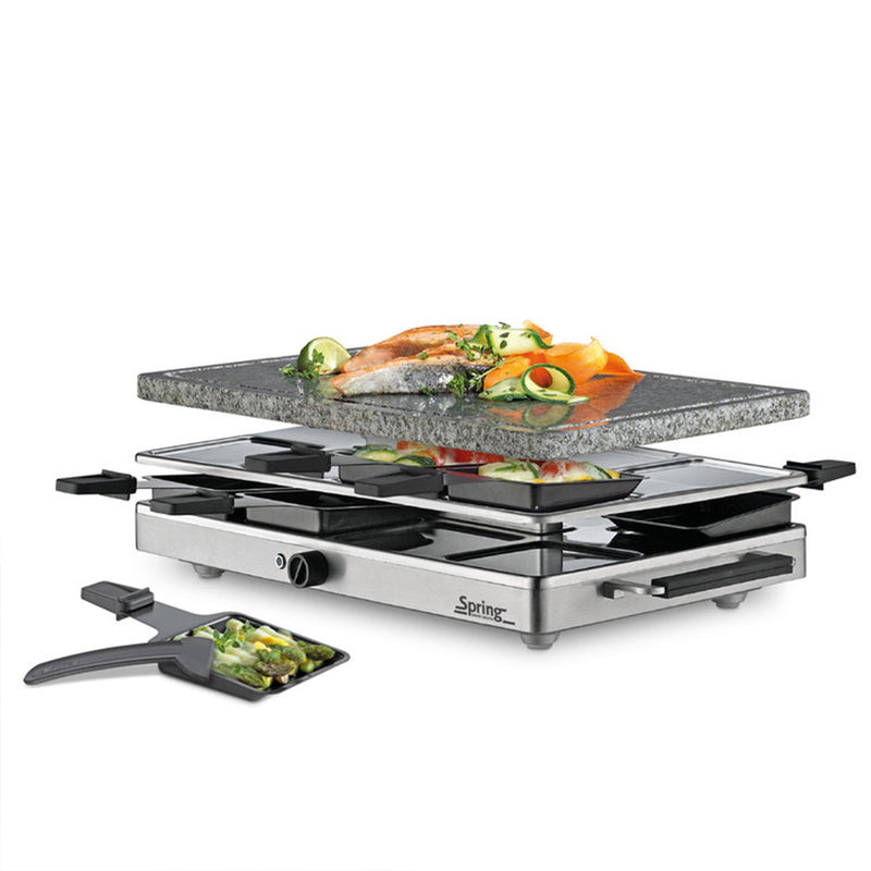 Spring Switzerland 8 Person Raclette with granite plate