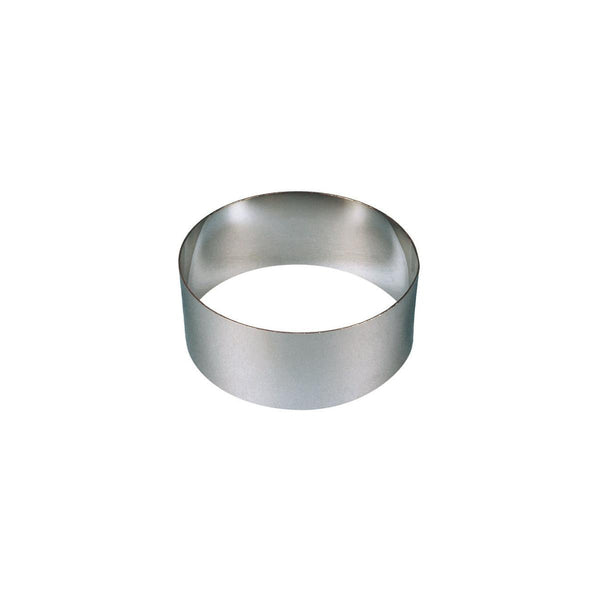 Stainless Steel Food Ring 12 x 4 5cm | Divertimenti Cookshop