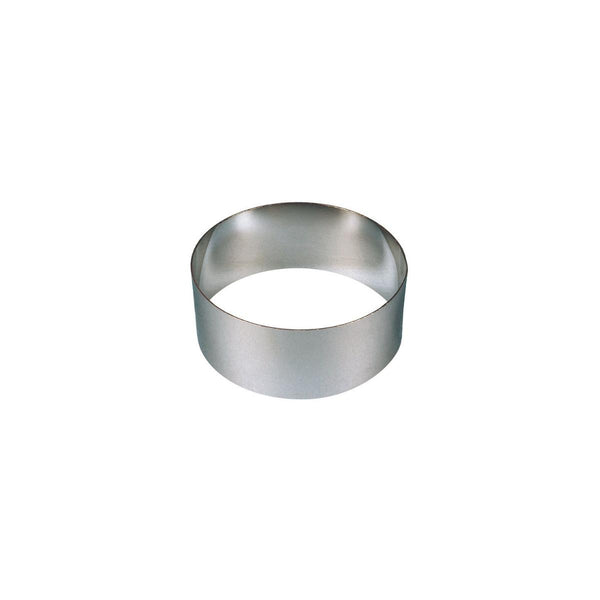 Stainless Steel Food Ring 9 x 3.5cm