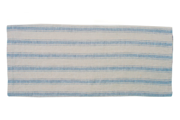 Canvas Home Linen Striped Tea Towel - Blue