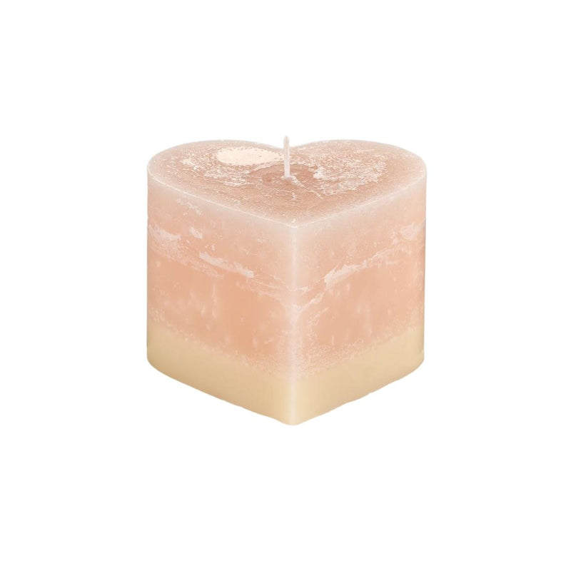 The Recycled Candle Company Heart Candle - Blonde Amber & Honey