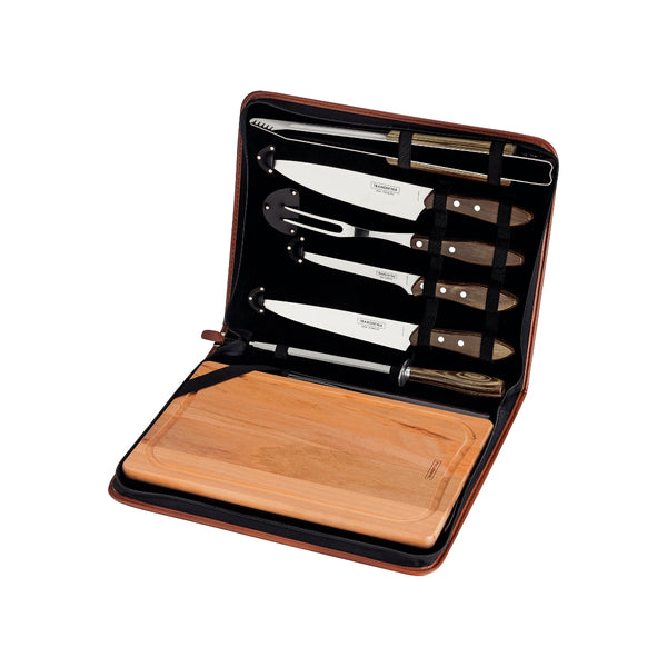 Tramontina BBQ 8 Piece Set with Board