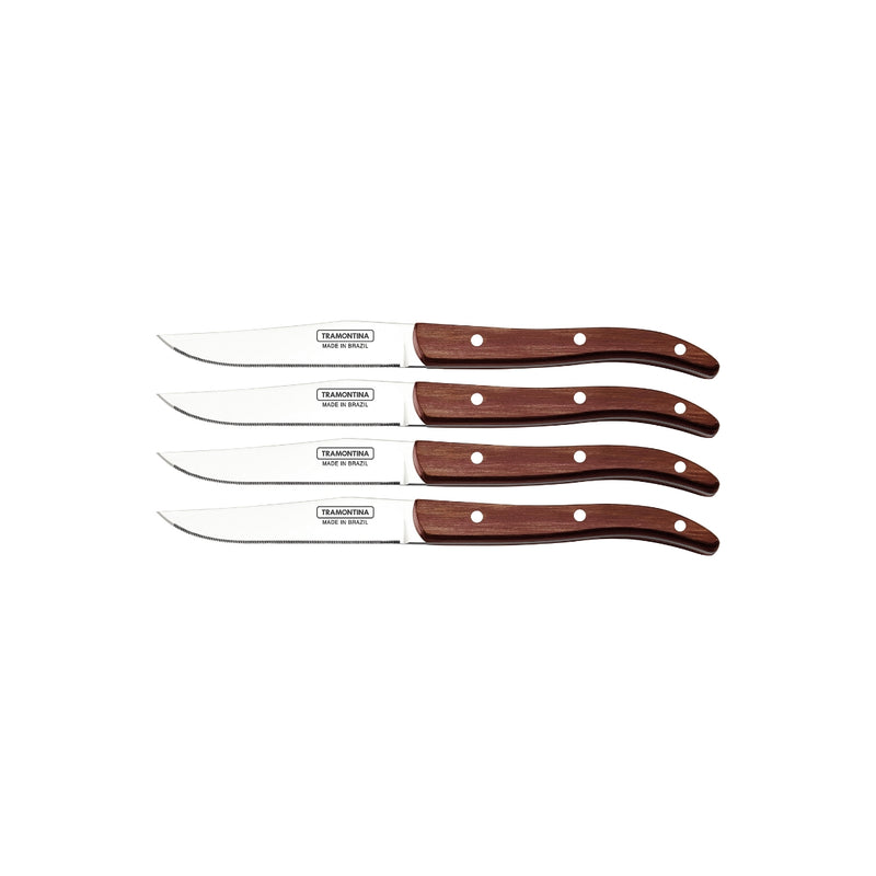 Tramontina French Style Steak Knives in Box - Set of 4