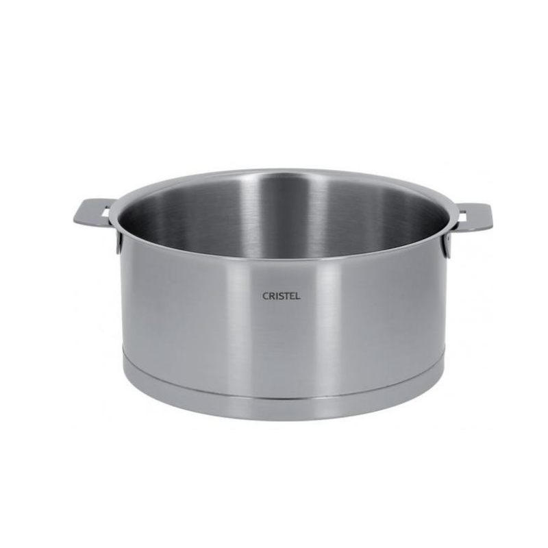 Cristel Stainless Steel Strate Saucepan (Removable Handle Range) - 22cm