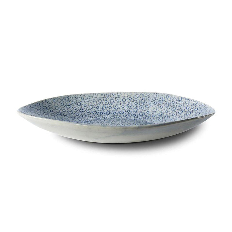 Wonki Ware XLarge Etosha Pebble Dish - Blue