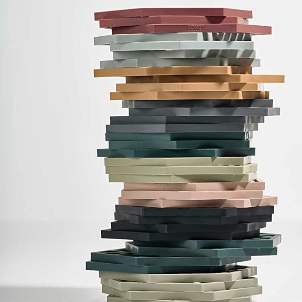 Silicone Hexagon Trivet - Birch