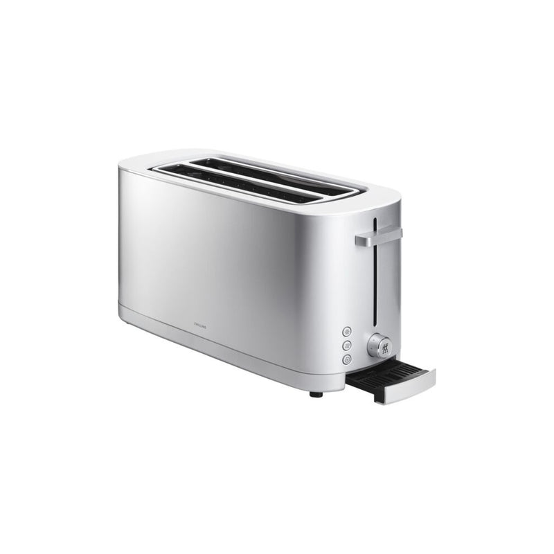 Zwilling Enfinigy Long-Slot Toaster - Silver