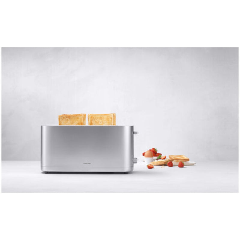 Zwilling Enfinigy Long-Slot Toaster - Silver