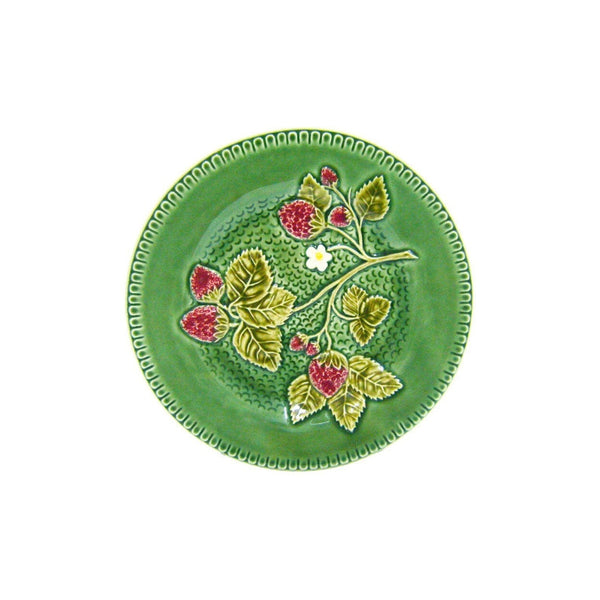 Bordallo Pinheiro Strawberry Plate - 20cm
