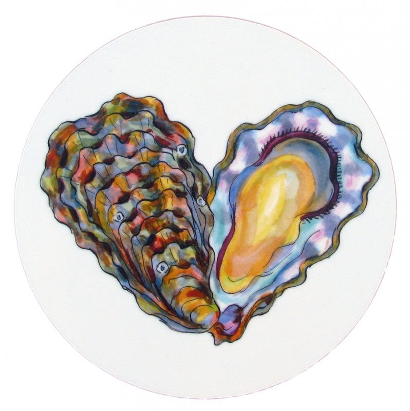 Richard Bramble Coaster - Oysters