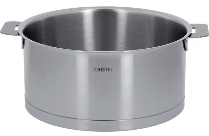 Cristel Stainless Steel Strate Saucepan (Removable Handle Range) - 24cm