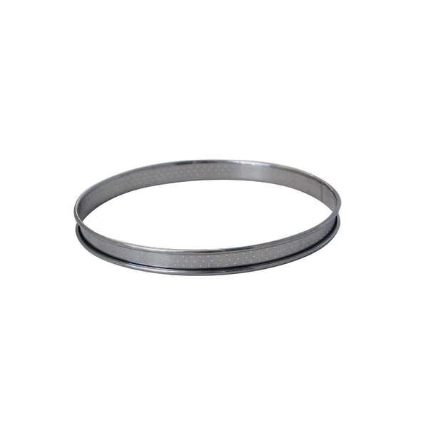 de Buyer Round Perforated Tart Ring - 24cm