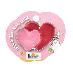 Birkmann Easter Cookie Cutter - Double Heart