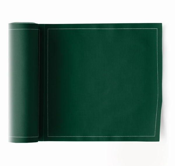 My Drap 24 Piece Cotton Napkin Roll - English Green