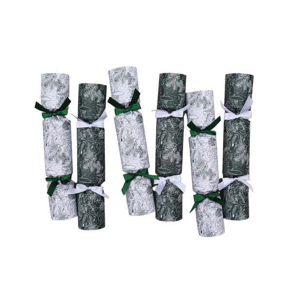 Nancy and Betty Christmas Cracker Set of 6 - Forest