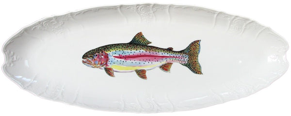 Richard Bramble 65cm Platter - Rainbow Trout