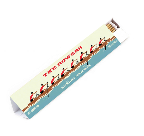 Archivist Triangular Giant Match Box - Rowers