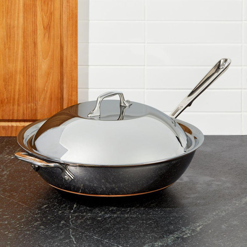 All-Clad Copper Core Chef Pan with Lid - 4qt