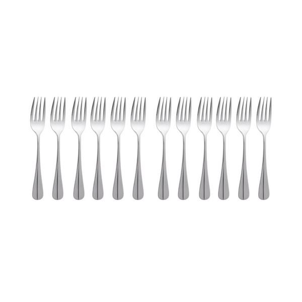 Set of 12 Pintinox Baguette Table Forks -Save 75%