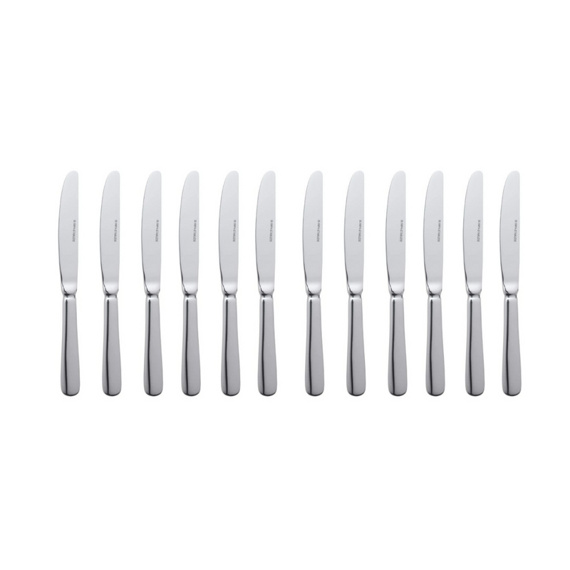 Set of 12 Pintinox Baguette Table Knives - Save 72%