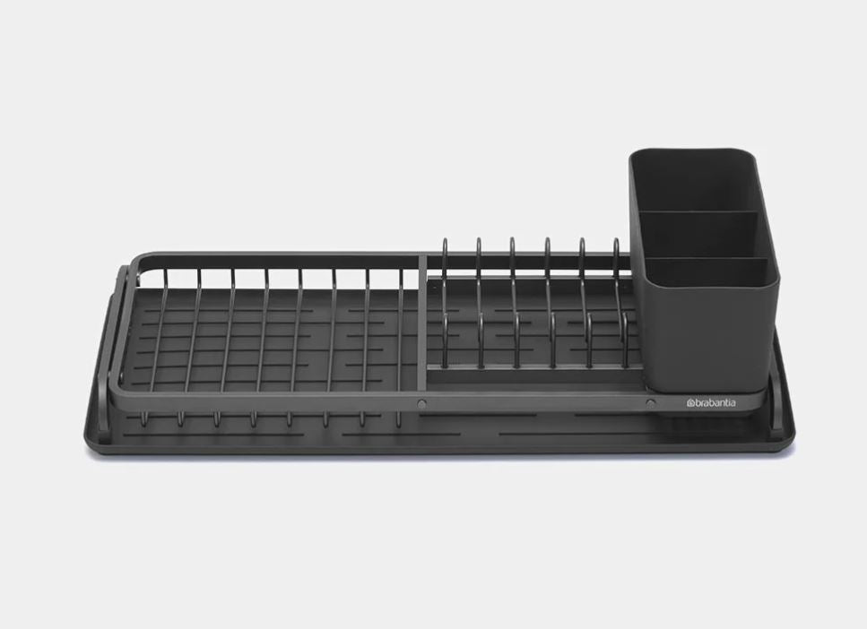 Brabantia Compact Black Dish Drying Rack Small