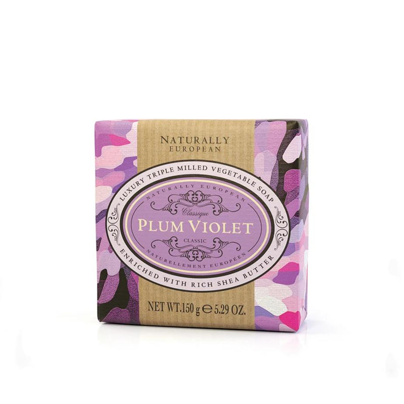 The Somerset Toiletry Company Luxury 150g Natural Soap Bar - Plum