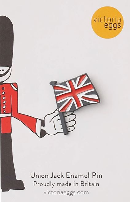 Victoria Eggs Enamel Pin Badge