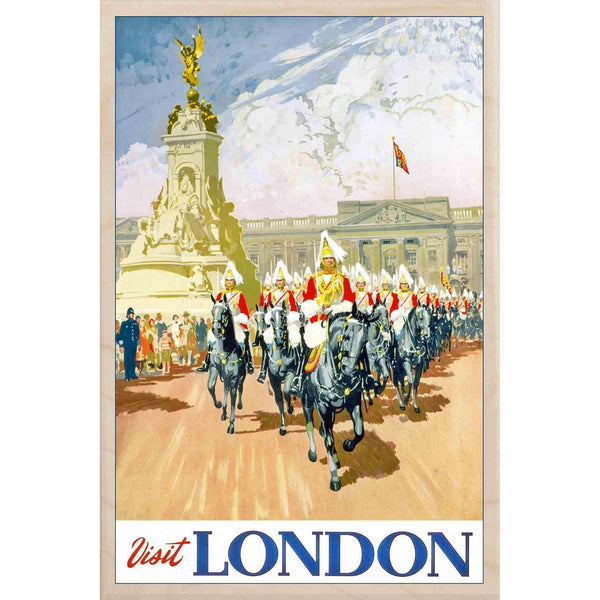 The Wooden Postcard Company Postcards - Visit London