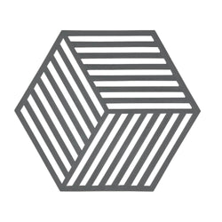 Zone Denmark Silicone Hexagon Trivet - Cool Grey
